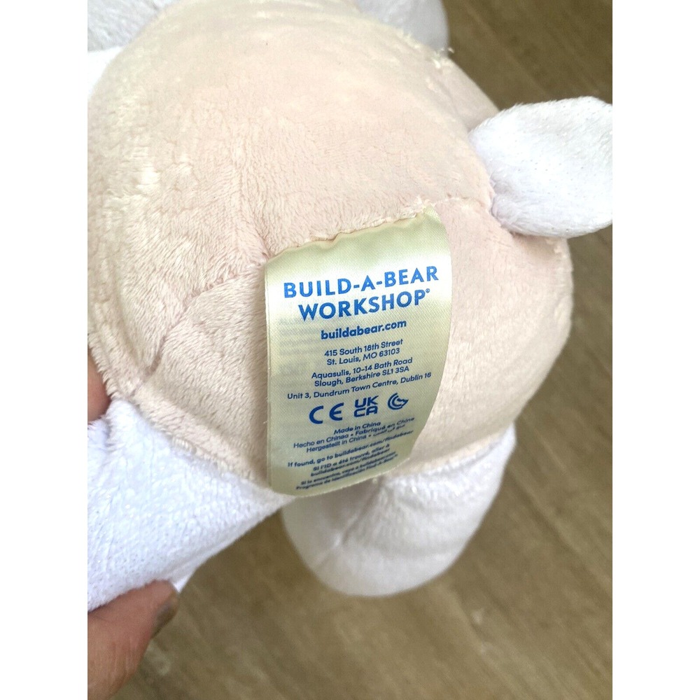 Build A Bear 25th Celebration Anniversary Glitter Hello Kitty Plush W/ Bow BAB - Picture 7 of 8